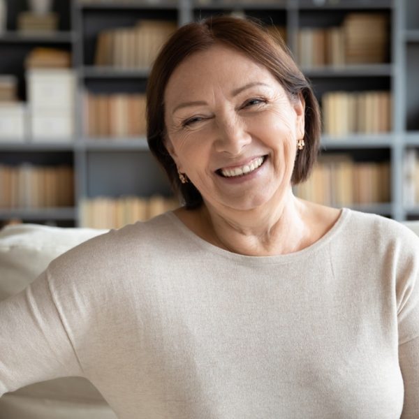 Head,Shot,Close,Up,Portrait,Happy,Healthy,Middle,Aged,Woman